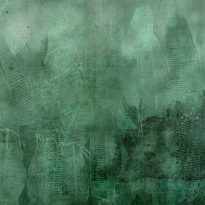 Papier peint - Green Banana Leaves