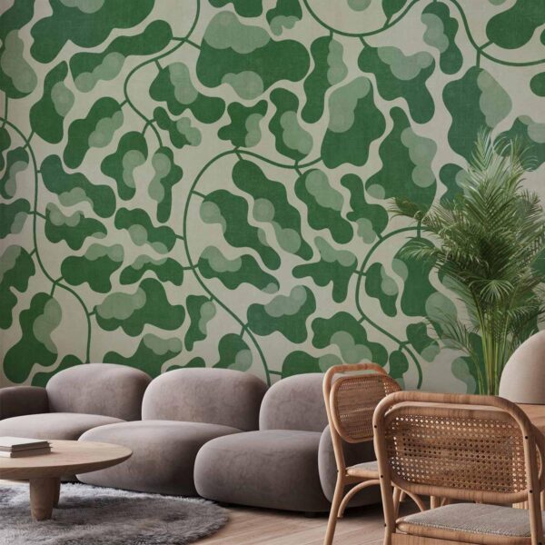 Papier peint - Green Labyrinth Papier peint - Green Labyrinth