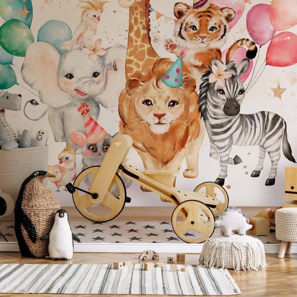 Papier peint - Happy Crowd Papier peint - Happy Crowd