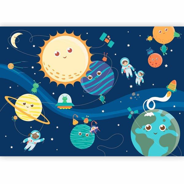 Papier peint - Happy Planets
