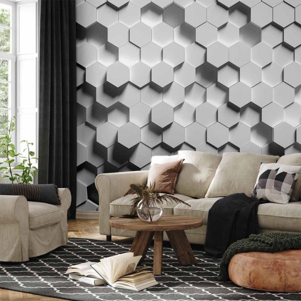Papier peint - Hexagonal Awareness Papier peint - Hexagonal Awareness