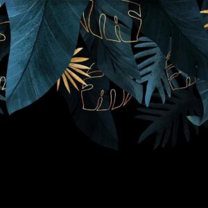 Papier peint - Leaves Composition - Second Variant