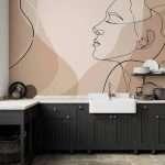 Papier peint - Line Art - Femininity