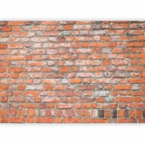 Papier peint - Loft Wall - Pattern Imitating an Old Red Brick