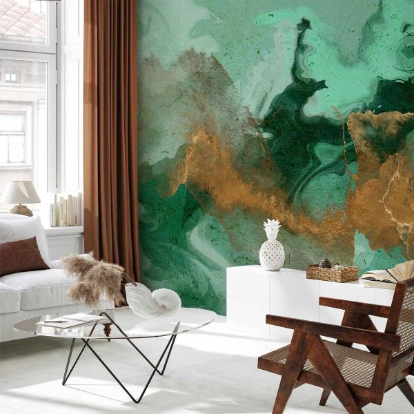 Papier peint - Malachite Play Papier peint - Malachite Play