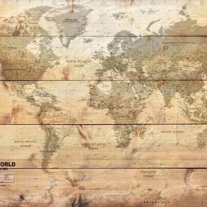 Papier peint - Map on Boards