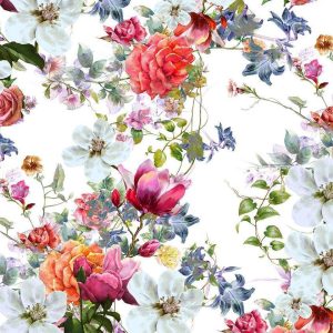 Papier peint - Multi-Colored Bouquets