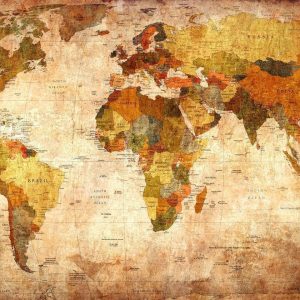 Papier peint - Old World Map