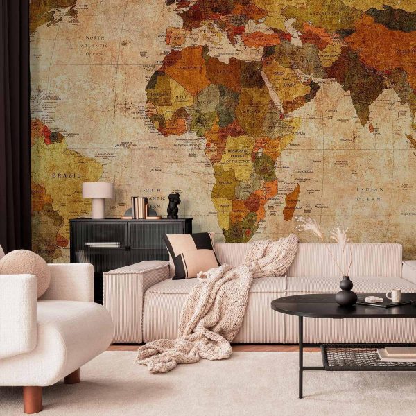 Papier peint - Old World Map Papier peint - Old World Map