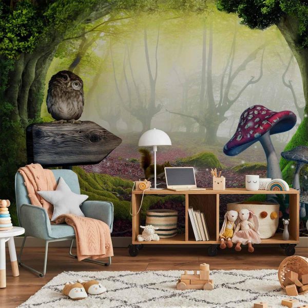 Papier peint - Owlish corner Papier peint - Owlish corner