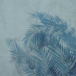 Papier peint - Palm Trees in Blue