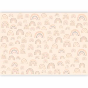 Papier peint - Pastel Rainbows