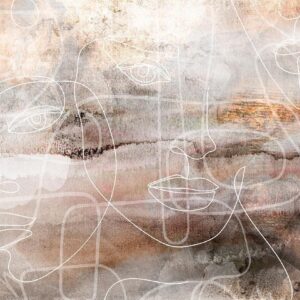 Papier peint - Penetrating Faces