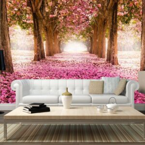 Papier peint - Pink grove