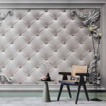 Papier peint - Quilted Leather