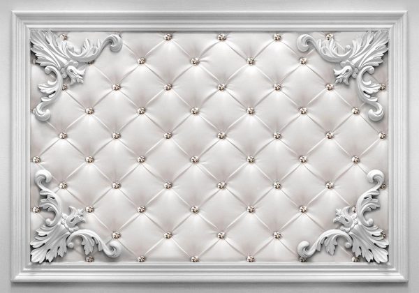 Papier peint - Quilted Leather