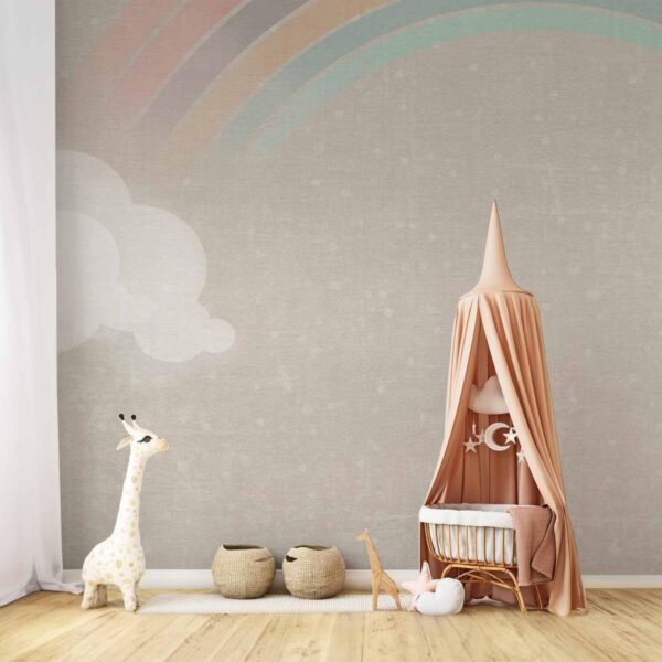 Papier peint - Rainbow in the Rain Papier peint - Rainbow in the Rain