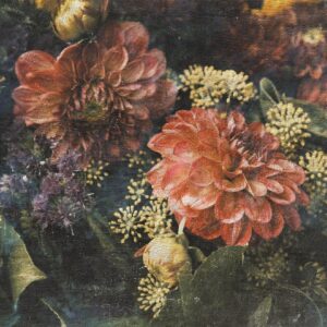 Papier peint - Retro Flowers - First Variant
