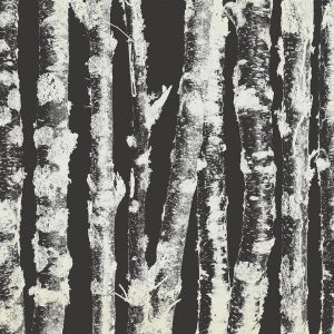 Papier peint - Stately Birches - Second Variant