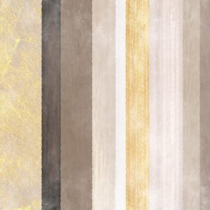 Papier peint - Striped pattern - abstract background in various stripes with gold pattern