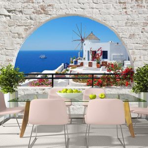 Papier peint - Summer in Santorini