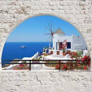 Papier peint - Summer in Santorini