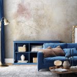 Papier peint - Summer memory - abstract background with shadow of dried leaves