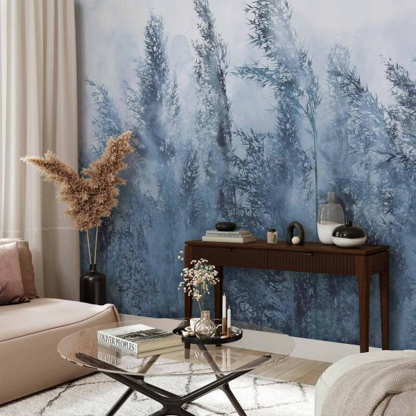 Papier peint - Tall Grasses - Grey Papier peint - Tall Grasses - Grey