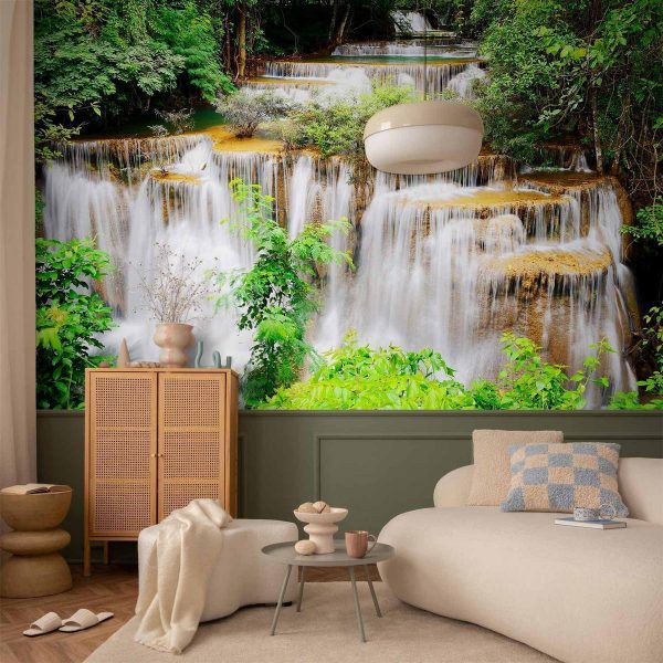 Papier peint - Thai waterfall Papier peint - Thai waterfall