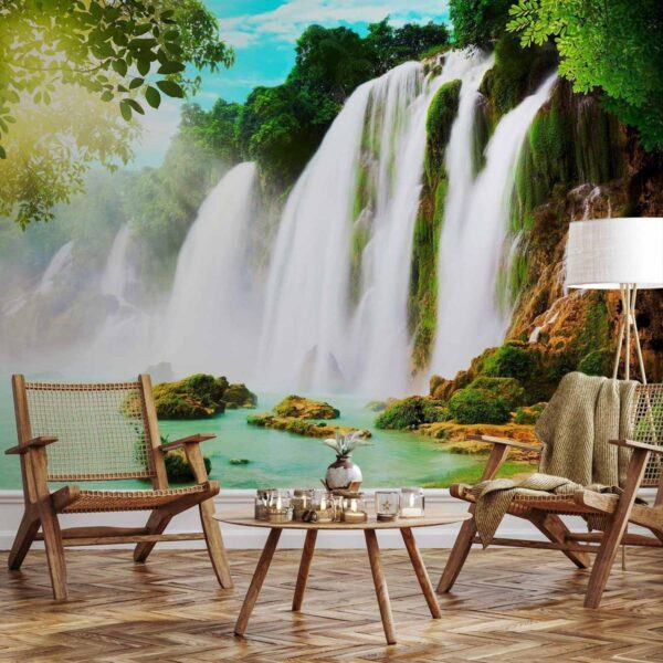 Papier peint - The beauty of nature: Waterfall Papier peint - The beauty of nature: Waterfall