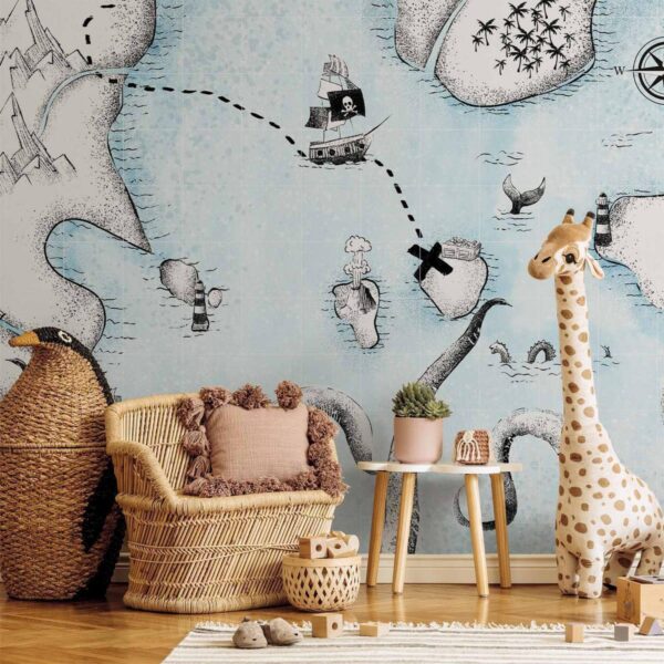 Papier peint - Treasure Map Papier peint - Treasure Map