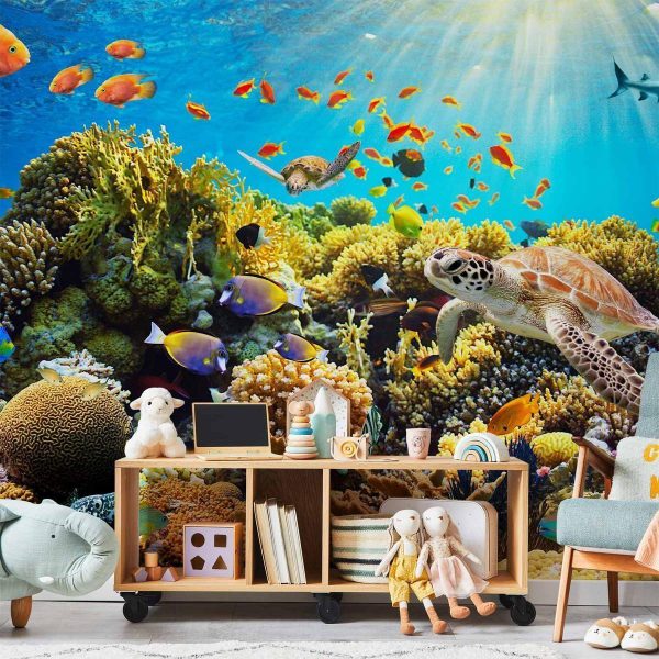 Papier peint - Underwater Land Papier peint - Underwater Land