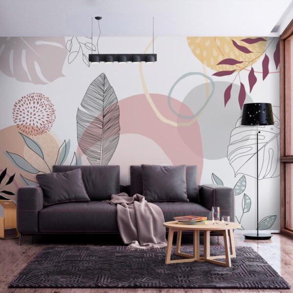 Papier peint - Vegetable Line Art