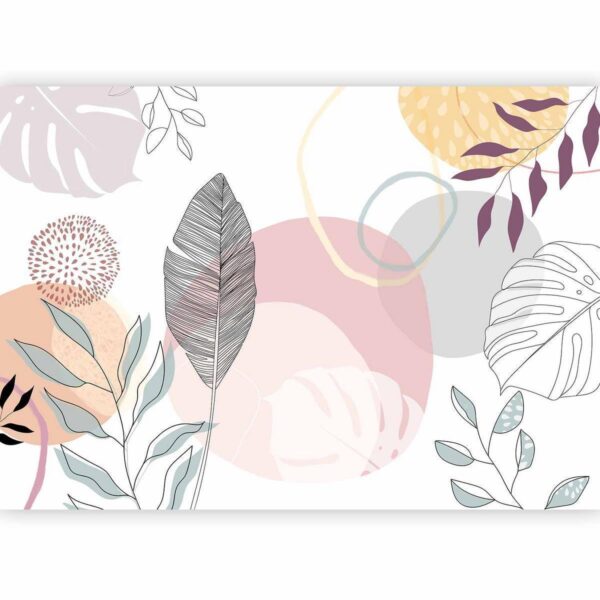 Papier peint - Vegetable Line Art