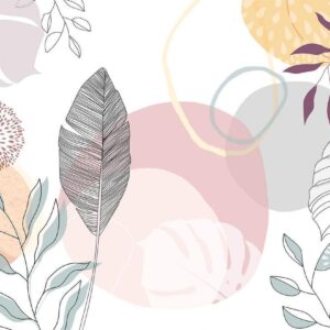 Papier peint - Vegetable Line Art
