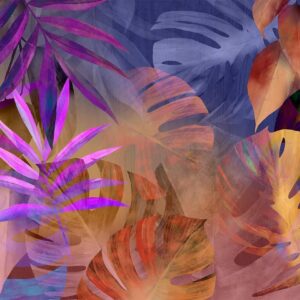 Papier peint - Vigorous Leaves - Third Variant