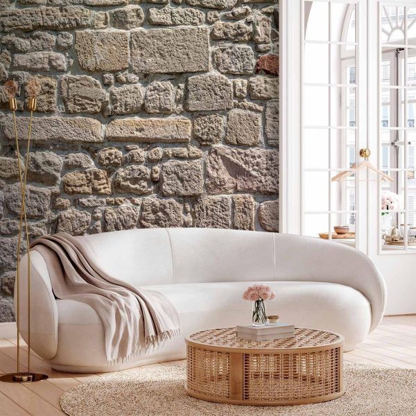 Papier peint - Wall From Stones Papier peint - Wall From Stones