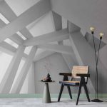 Papier peint - White Construction