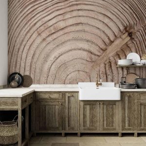 Papier peint - Wood grain