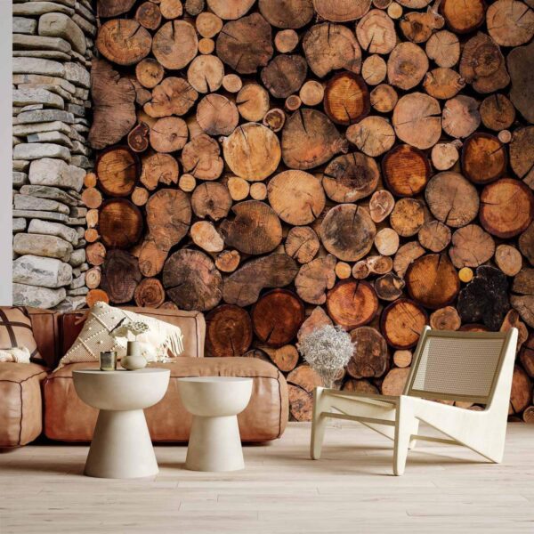 Papier peint - Wooden Gate Papier peint - Wooden Gate