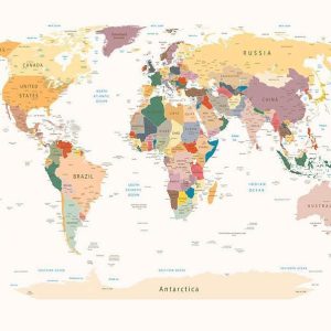 Papier peint - World Map