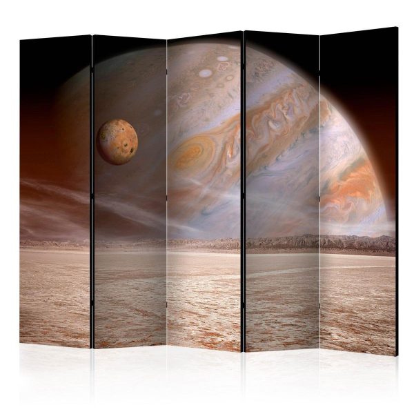 Paravent - A small and a big planet II Paravent - A small and a big planet II