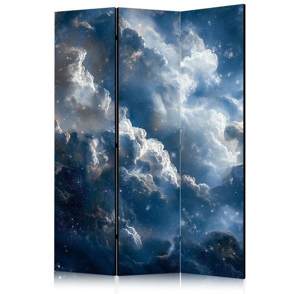 Paravent - Astronomical Wonders: Clouds and Stars in Harmonious Combination Paravent - Astronomical Wonders: Clouds and Stars in Harmonious Combination
