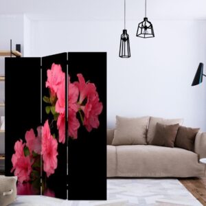 Paravent - Azalea in Black