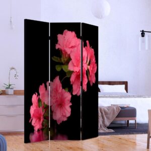 Paravent - Azalea in Black