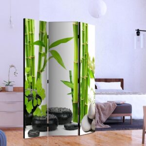 Paravent - Bamboos and Stones