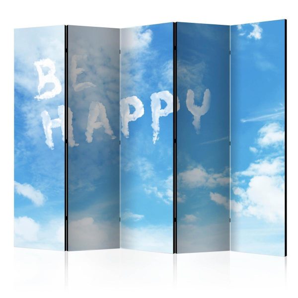 Paravent - Be happy II Paravent - Be happy II