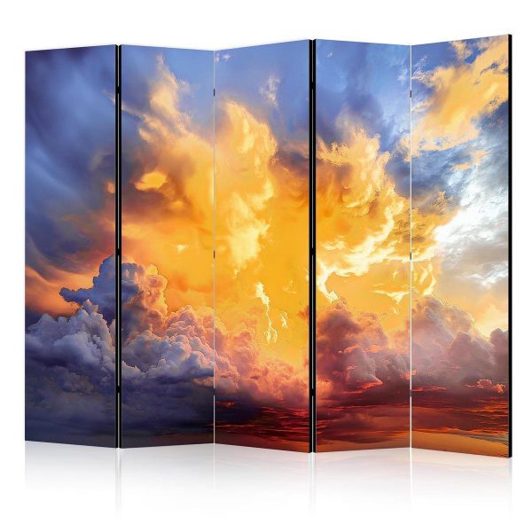 Paravent - Beautiful Sunset - Clouds in Warm Tones Paravent - Beautiful Sunset - Clouds in Warm Tones