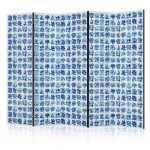 Paravent - Ceramic Tiles - Traditional Portuguese Blue Tiles Azulejos
