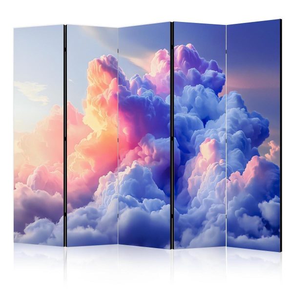 Paravent - Clouds Like Painted: Artistic Brushes of Dawn Painting the Sky Paravent - Clouds Like Painted: Artistic Brushes of Dawn Painting the Sky